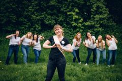 Séance photo EVJF Enterrement vie de Jeune Fille Marion - photographe vidéaste hauts-de-france nord pas-de-calais lille arras douai