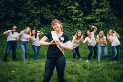 Séance photo EVJF Enterrement vie de Jeune Fille Marion - photographe vidéaste hauts-de-france nord pas-de-calais lille arras douai