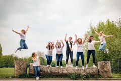 Séance photo EVJF Enterrement vie de Jeune Fille Marion - photographe vidéaste hauts-de-france nord pas-de-calais lille arras douai