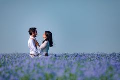 Séance photo couple save the date - Laurine & Samuel - photographe hauts-de-france nord pas-de-calais lille arras douai